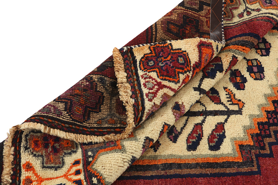 Bakhtiari - Qashqai Persialainen matto 390x143 - Kuva 4