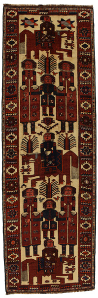 Bakhtiari - Qashqai Persialainen matto 458x145