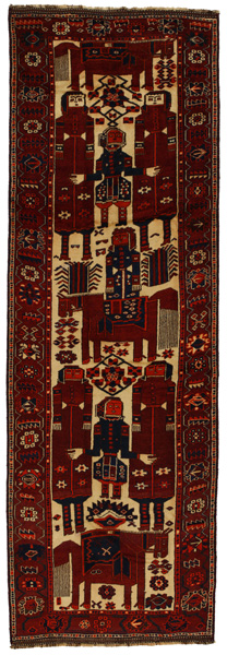 Bakhtiari - Qashqai Persialainen matto 448x146