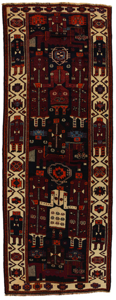 Bakhtiari - Qashqai Persialainen matto 437x162