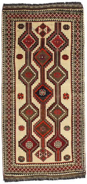 Yalameh - Qashqai Persialainen matto 225x113