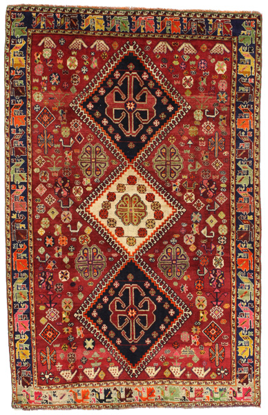 Yalameh - Qashqai Persialainen matto 218x139