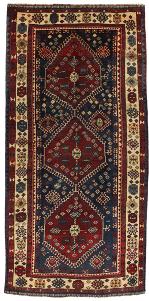 Yalameh - Qashqai Persialainen matto 295x143