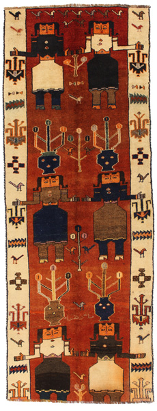 Bakhtiari - Qashqai Persialainen matto 322x120
