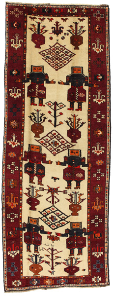 Bakhtiari - Qashqai Persialainen matto 403x148