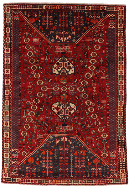 Qashqai - Shiraz Persialainen matto 279x195