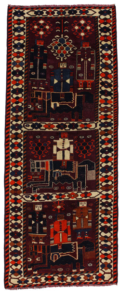 Bakhtiari - Lori Persialainen matto 373x149