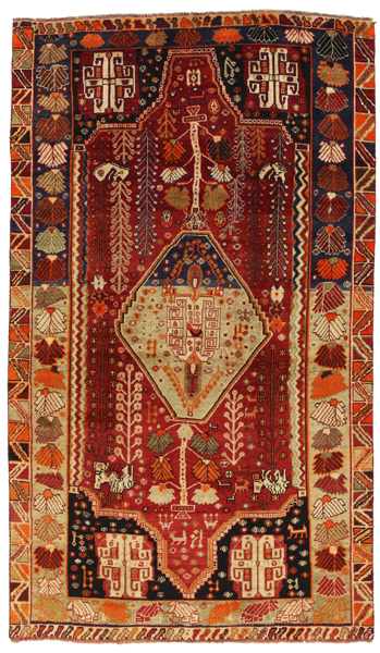 Qashqai - Shiraz Persialainen matto 257x150