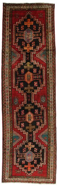 Bakhtiari - erittäin vanhoja Persialainen matto 392x116