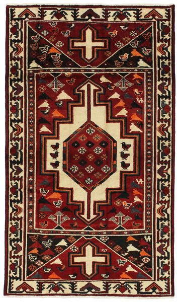 Bakhtiari - erittäin vanhoja Persialainen matto 230x132