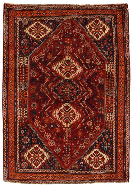 Qashqai - erittäin vanhoja Persialainen matto 226x162