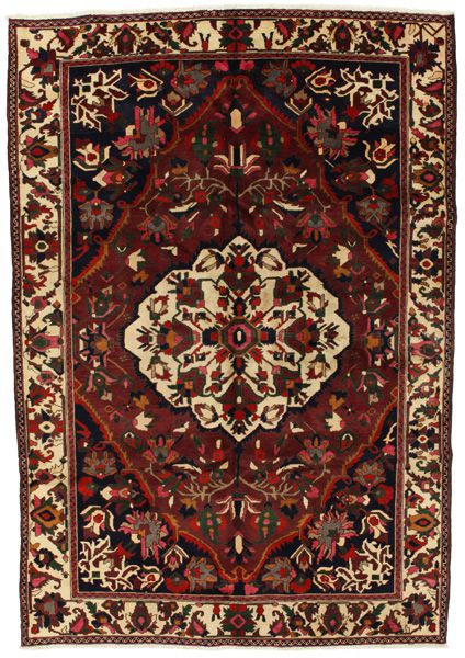Bakhtiari - erittäin vanhoja Persialainen matto 305x212