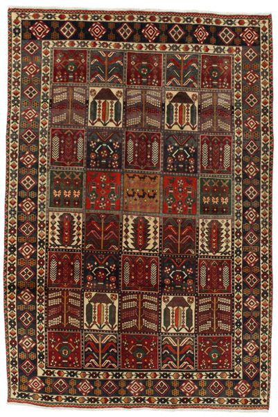 Bakhtiari - erittäin vanhoja Persialainen matto 288x192