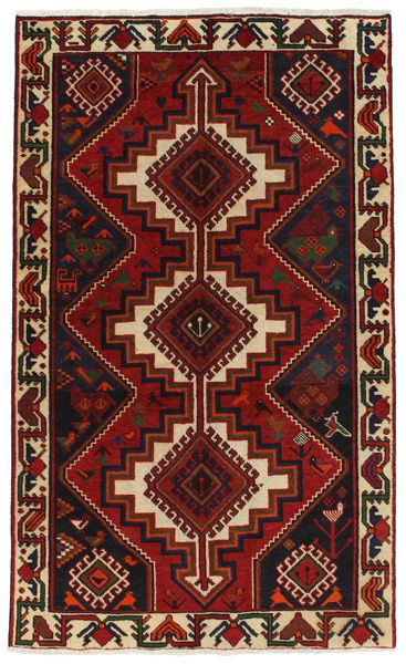 Bakhtiari - erittäin vanhoja Persialainen matto 214x127