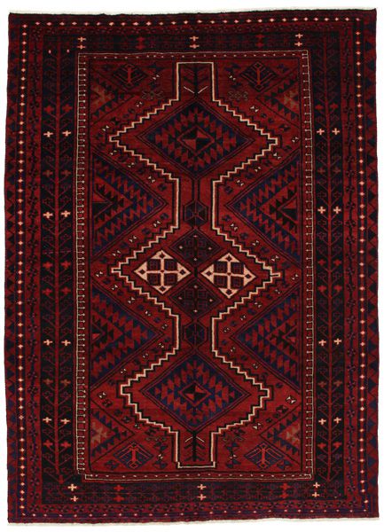 Afshar - erittäin vanhoja Persialainen matto 295x212