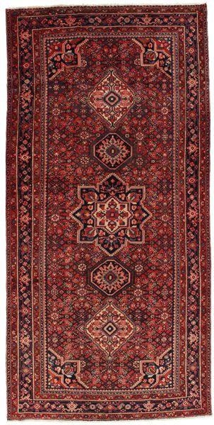 Borchalou - erittäin vanhoja Persialainen matto 332x163