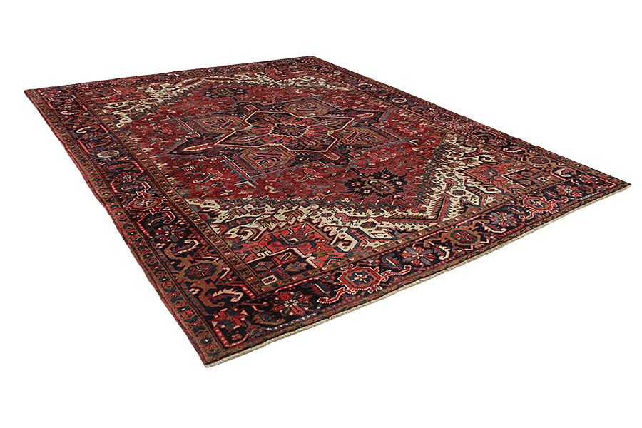 Heriz - Antique Persialainen matto 344x280 - Kuva 1