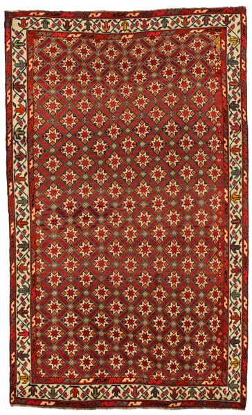 Qashqai - erittäin vanhoja Persialainen matto 240x145