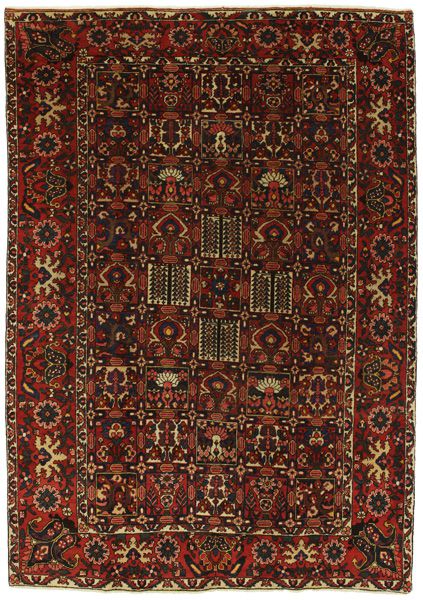 Bakhtiari - erittäin vanhoja Persialainen matto 301x212