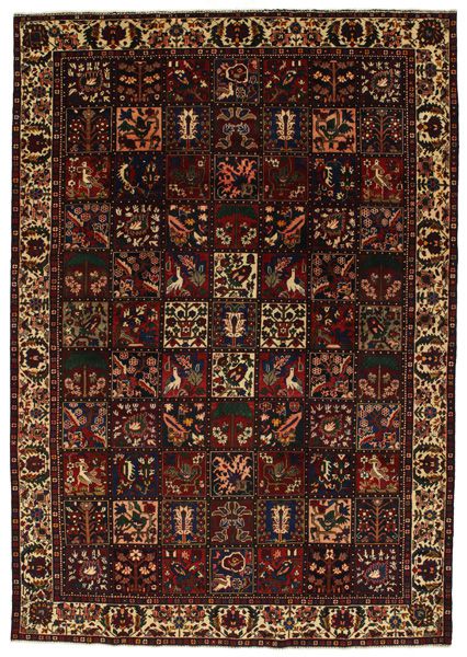 Bakhtiari - erittäin vanhoja Persialainen matto 314x220