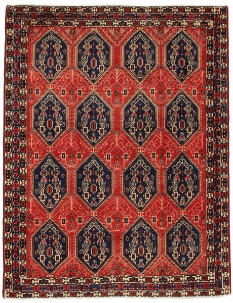 Afshar - erittäin vanhoja Persialainen matto 215x165