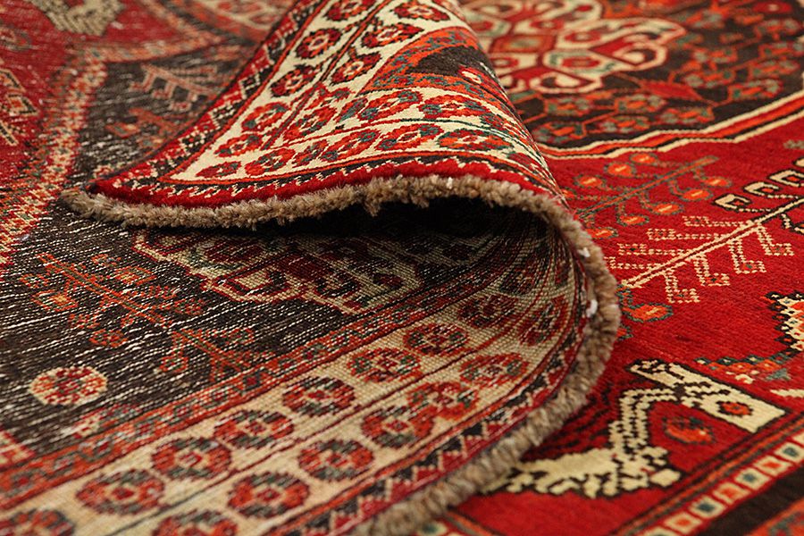 Qashqai - Shiraz Persialainen matto 243x154 - Kuva 4