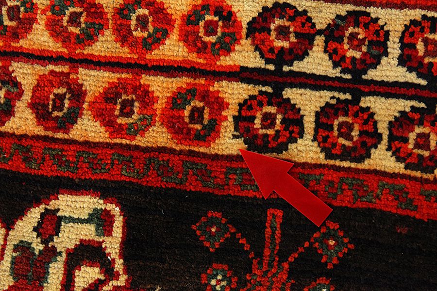 Qashqai - Shiraz Persialainen matto 243x154 - Kuva 9