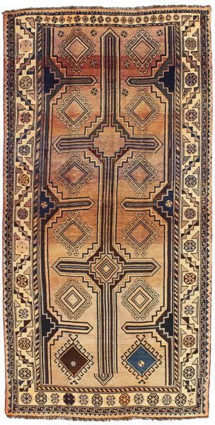 Qashqai - Shiraz Persialainen matto 276x137