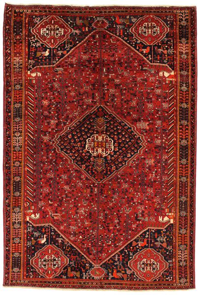 Qashqai - Shiraz Persialainen matto 295x198