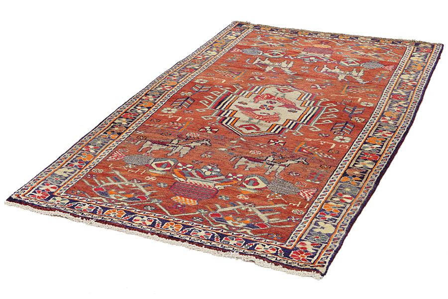 Lori - Gabbeh Persialainen matto 225x129 - Kuva 2
