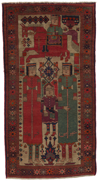 Lori - Bakhtiari Persialainen matto 220x115