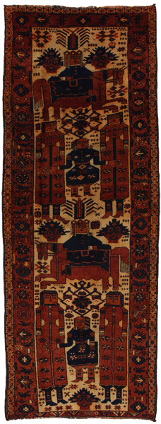 Bakhtiari Persialainen matto 380x138