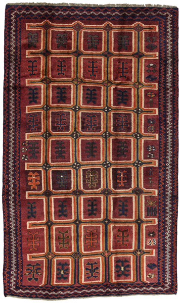 Gabbeh - Bakhtiari Persialainen matto 230x139