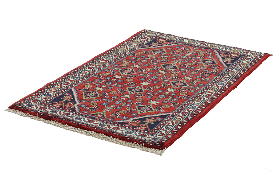 Hosseinabad - Hamadan Persialainen matto 110x70 - Kuva 2