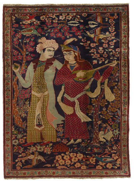 Jozan - Sarouk Persialainen matto 300x220