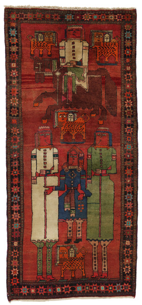 Bakhtiari Persialainen matto 246x114