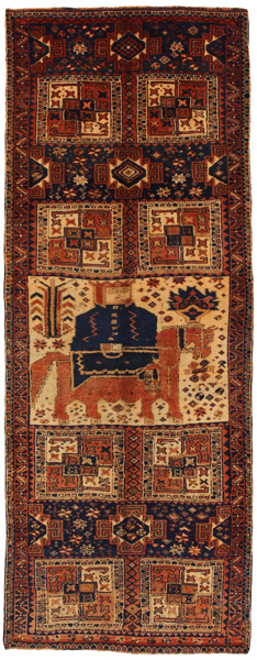 Bakhtiari - Lori Persialainen matto 333x130