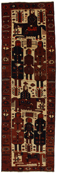 Bakhtiari - Qashqai Persialainen matto 432x134