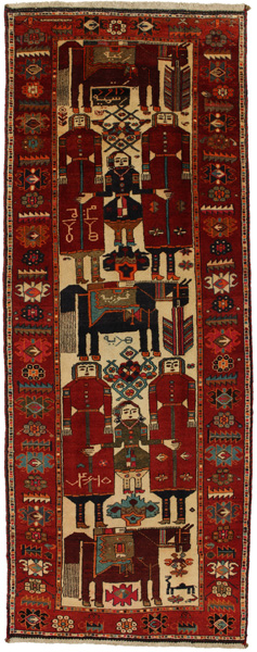 Lori - Bakhtiari Persialainen matto 365x140