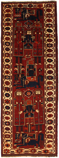 Bakhtiari - Qashqai Persialainen matto 380x140