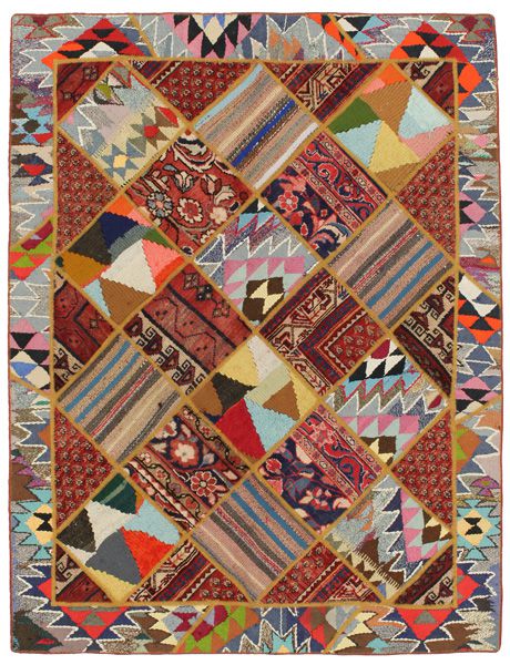 Patchwork Persialainen matto 205x157