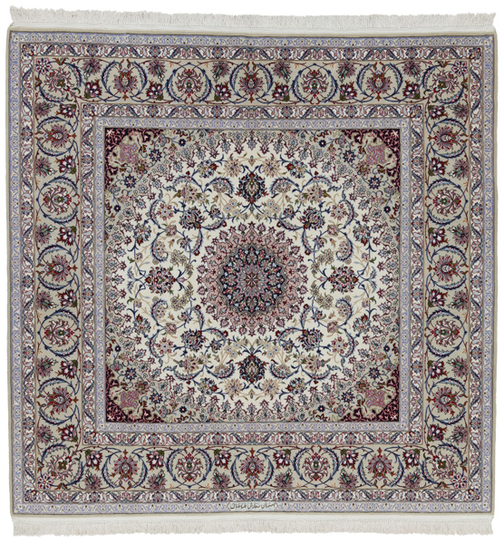 Isfahan Persialainen matto 206x207