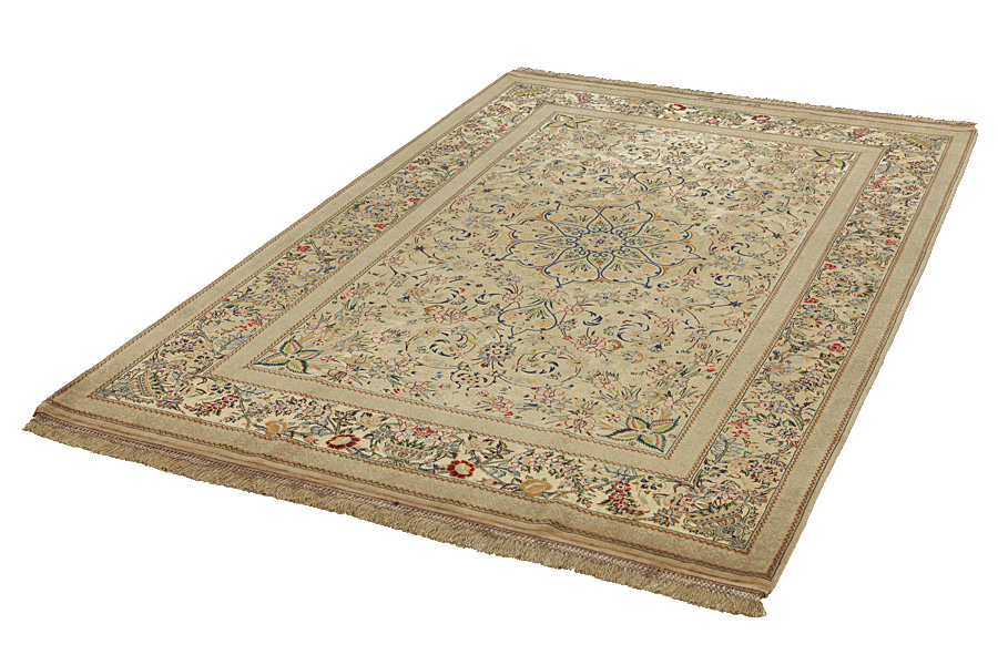 Isfahan Persialainen matto 222x148 - Kuva 2