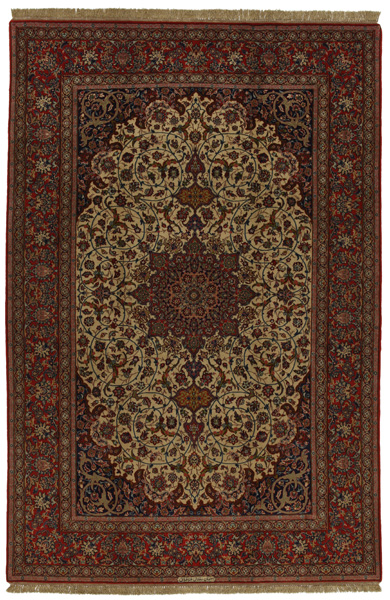 Isfahan Persialainen matto 303x201