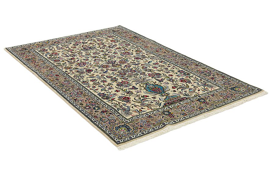 Isfahan Persialainen matto 226x142 - Kuva 1