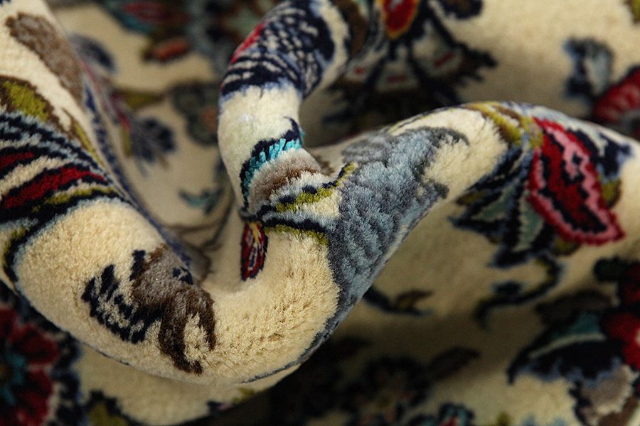 Isfahan Persialainen matto 226x142 - Kuva 6