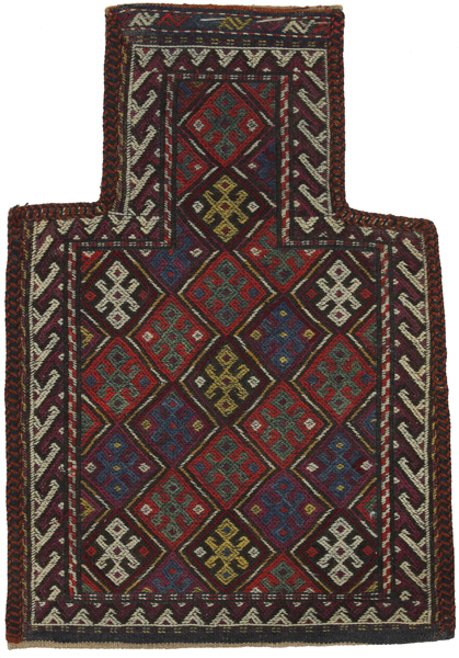 Qashqai - Saddle Bag Persialainen matto 54x38