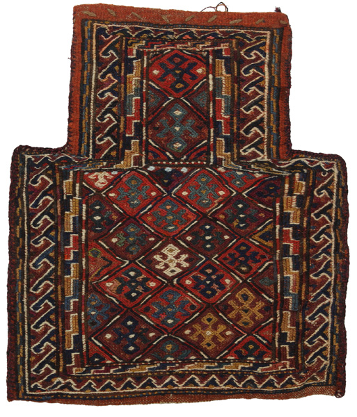 Qashqai - Saddle Bag Persialainen tekstiilituote 43x37