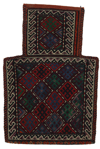 Qashqai - Saddle Bag Persialainen matto 51x35