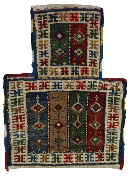 Qashqai - Saddle Bag Persialainen matto 50x36